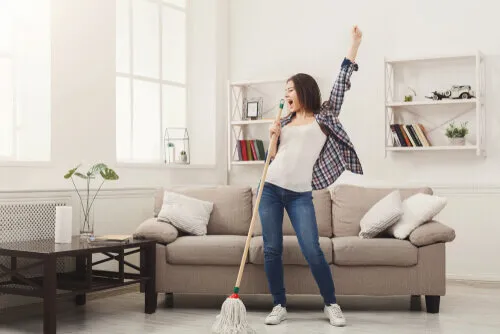 Music Makes Cleaning Easier