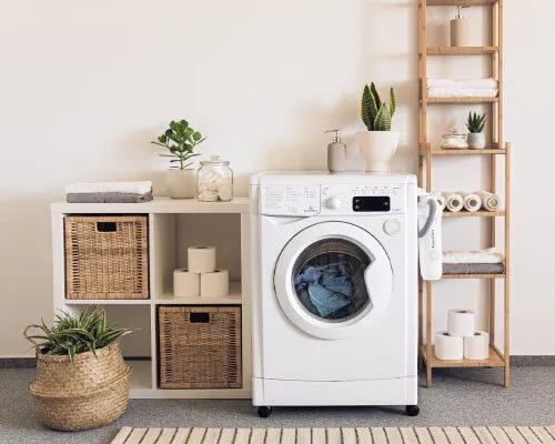 clean laundry
