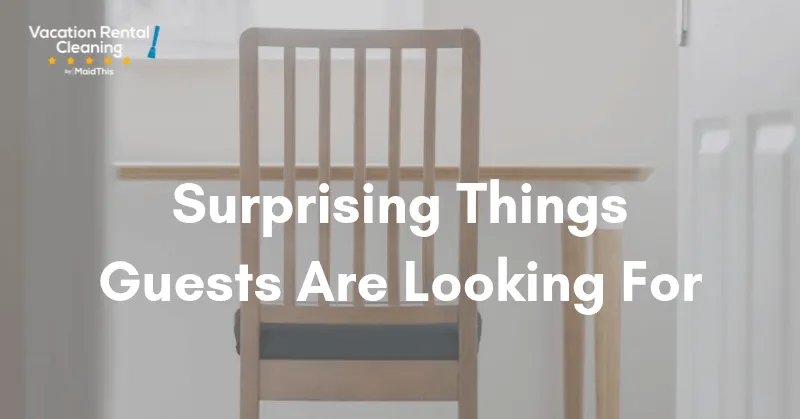things airbnb guests are looking for