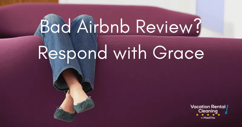 respond to bad airbnb review