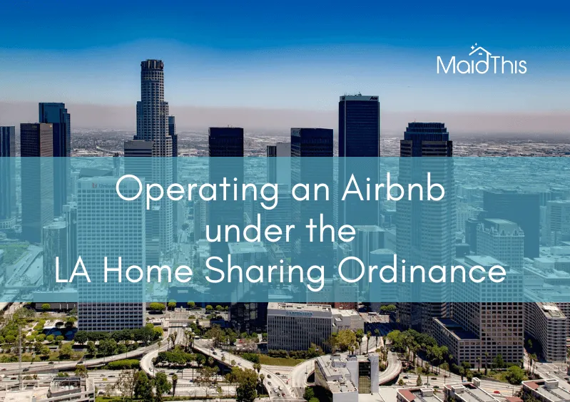 la home sharing ordinance 2020