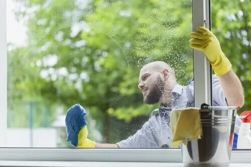How can I make my window glass shine