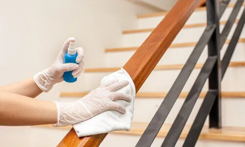 How can I use cleaning chemicals safely