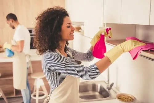 How can cleaning be made more efficient