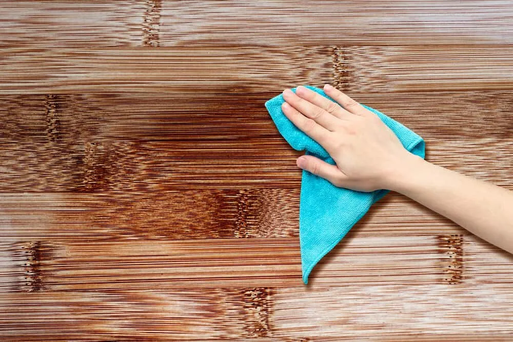What is the best thing to clean wood with