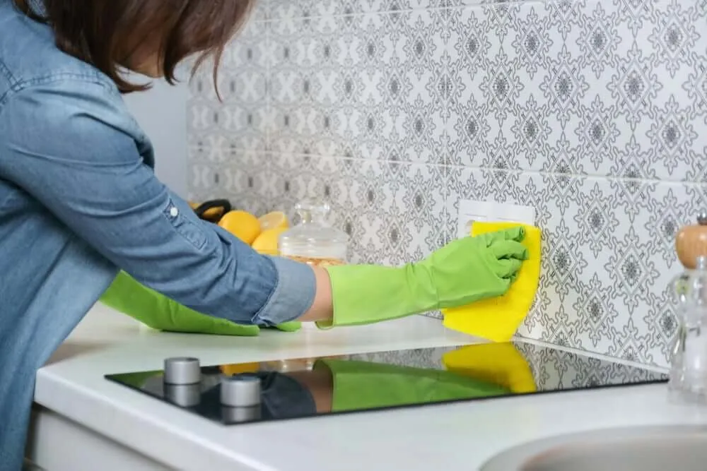 How do you clean tiles without damaging them