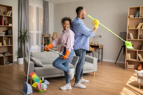 How do you stop being stressed about cleaning