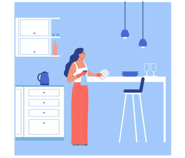 Kitchen Cleaning