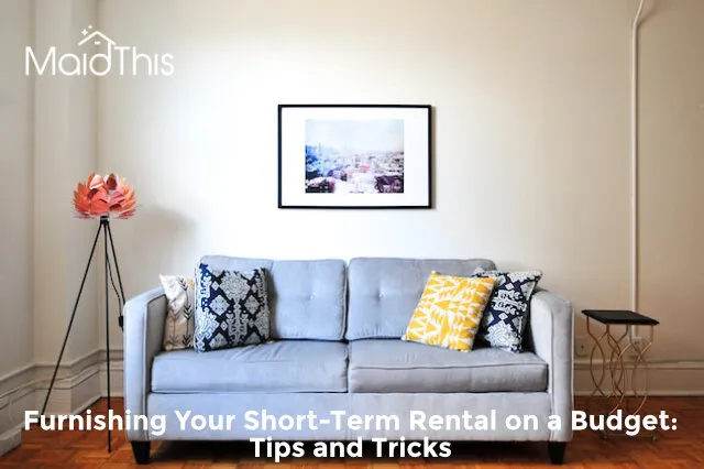 furnishing your STR on a budget
