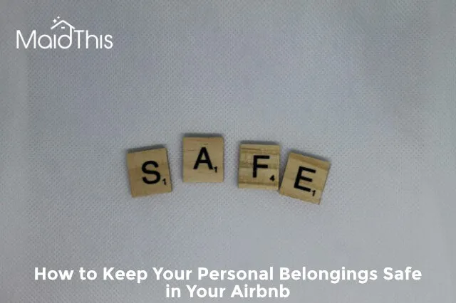 Scrabble tiles spelling SAFE