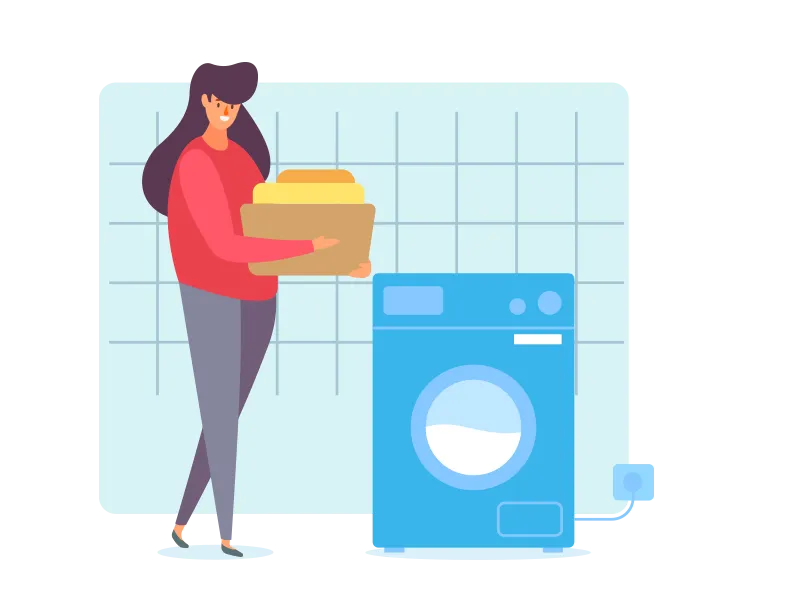 Clean washer and dryer