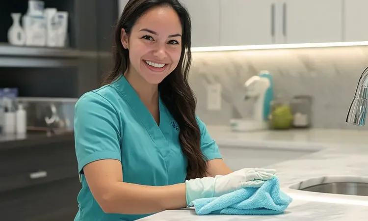 Professional Airbnb cleaner