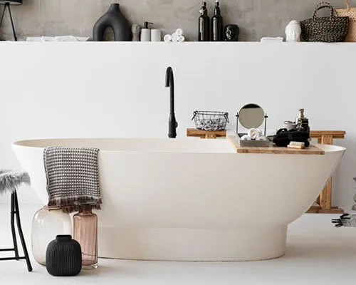 clean bathroom