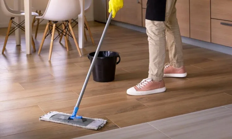 hardwood floor weekly maintenance