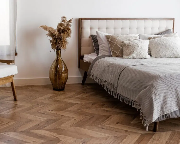 clean hardwood floor