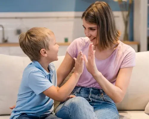 good communication with kid