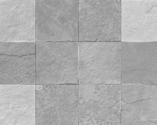 Stone tile floor