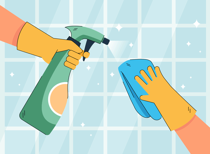 Clean The Bathroom