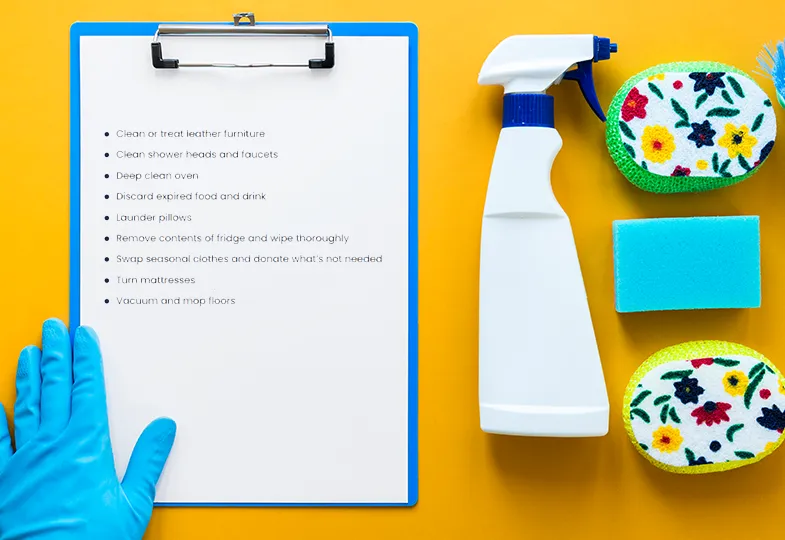 Spring/Fall Cleaning Checklist