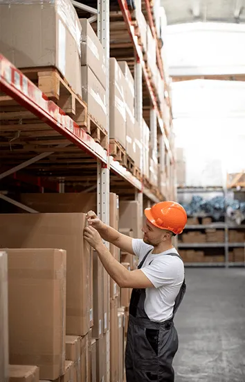 clean warehouse