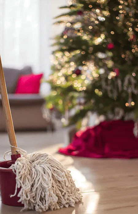 holiday cleaning
