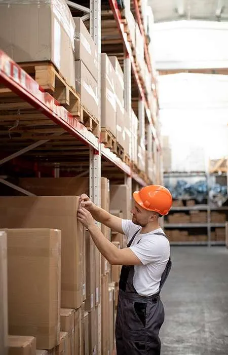 clean warehouse