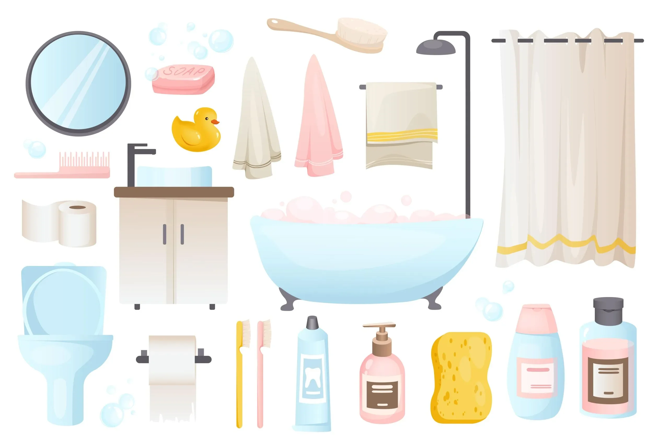 bathroom tools