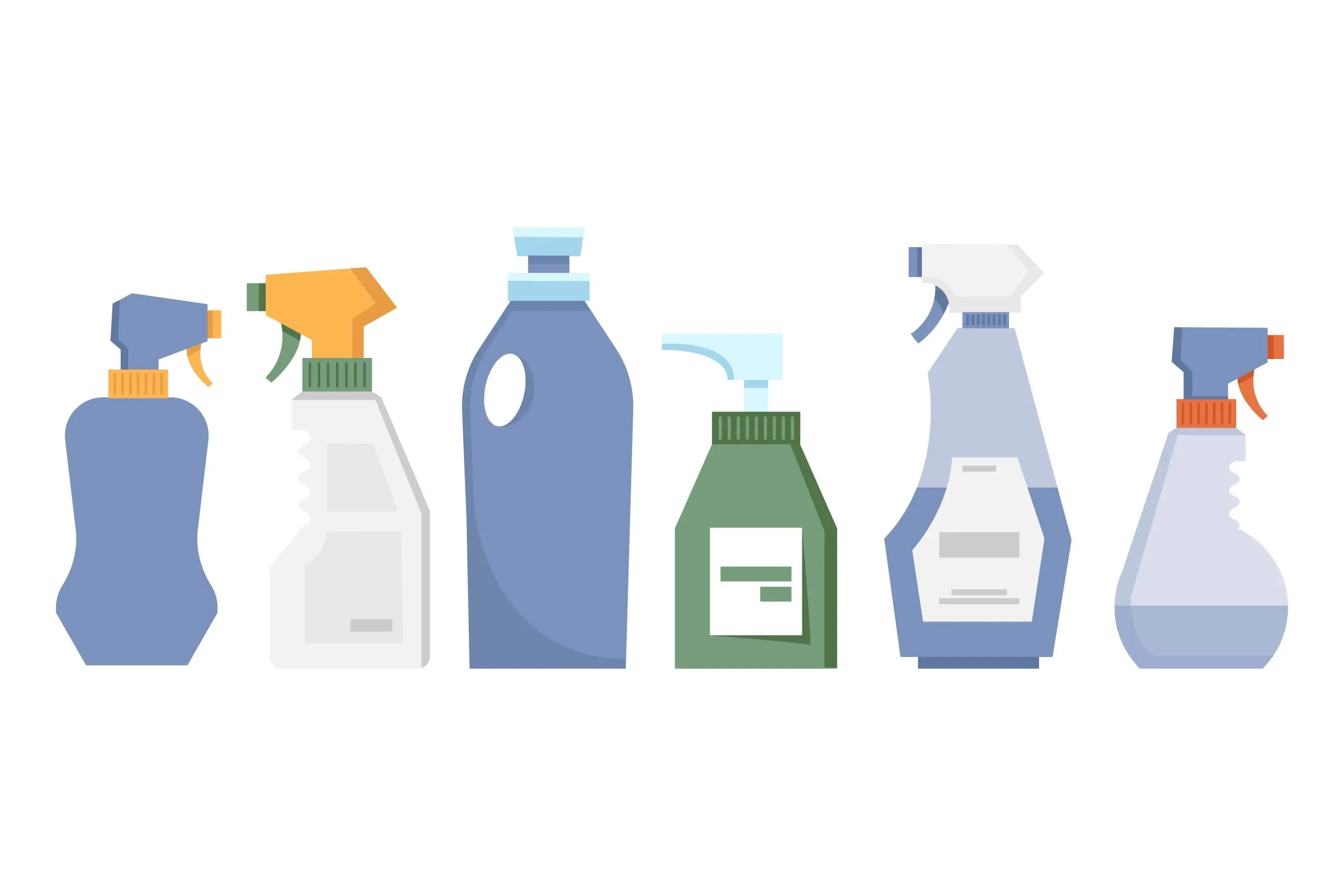 bathroom cleaning supplies