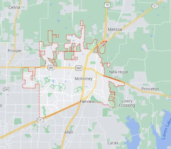 McKinney Map
