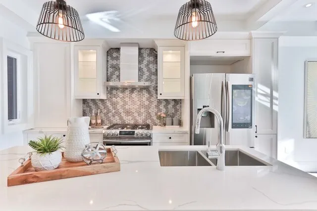 clean Airbnb kitchen