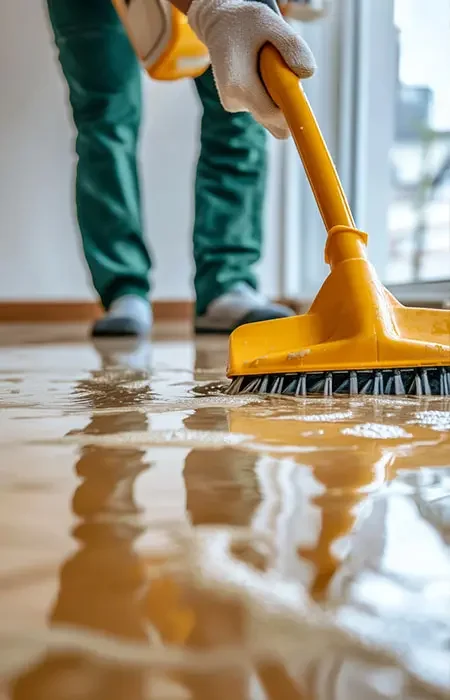 Post construction cleaning