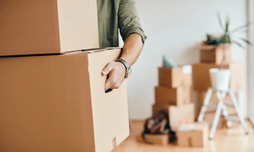 moving in