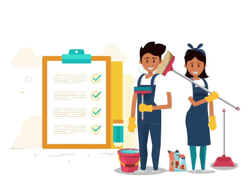 Airbnb cleaning checklist