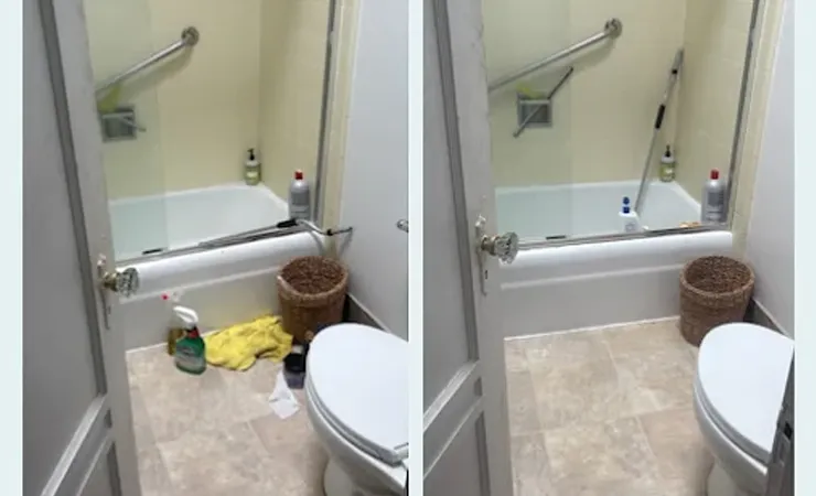 before after bathroom cleaning maidthis richmond