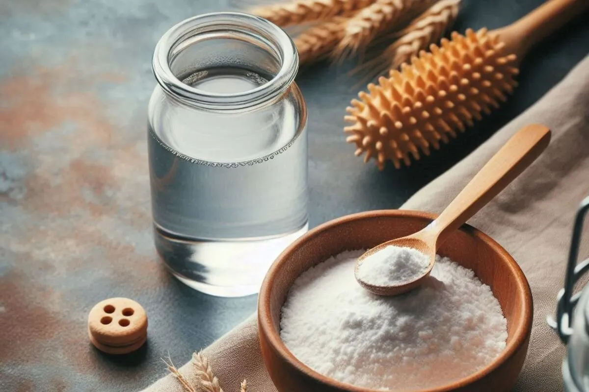 Baking Soda and Water - how to clean microwave