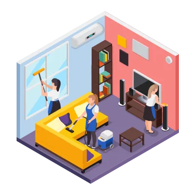Deep Cleaning House