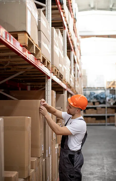 clean warehouse