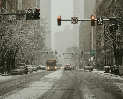 winter in Pittsburgh