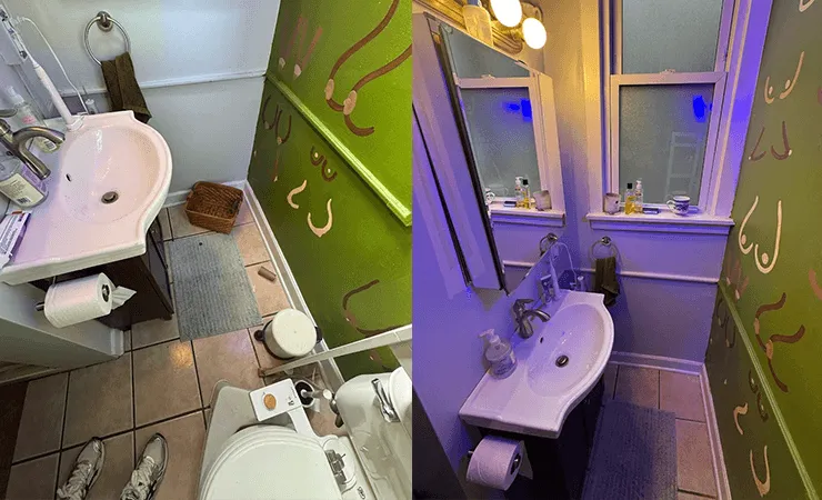 before after toilet cleaning in Chicago