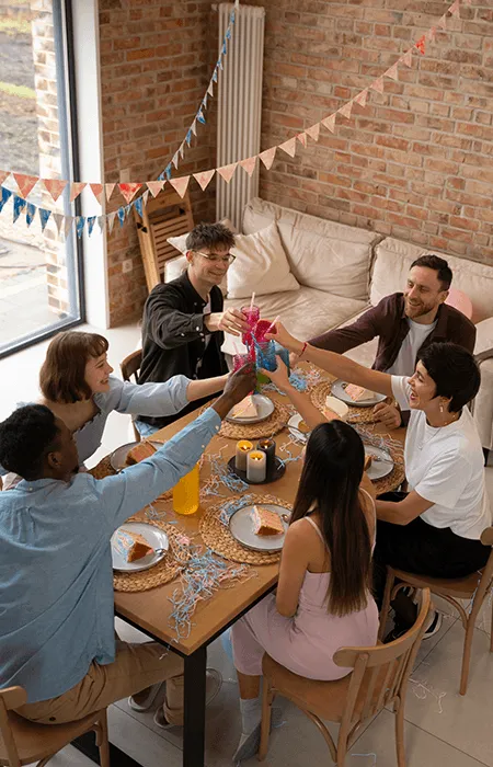special event in a clean space
